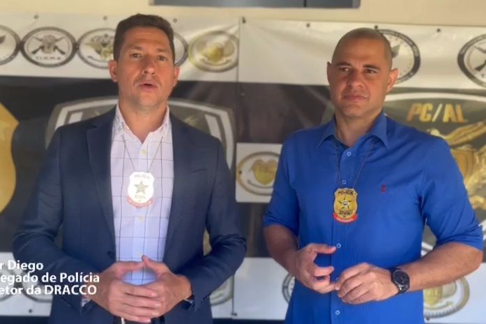 Delegados Igor Diego e Sidney Tenório