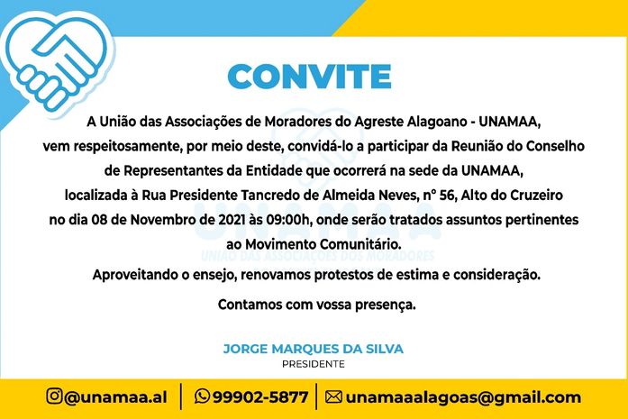 Unamaa vai realizar encontro em Arapiraca para discutir iluminação pública