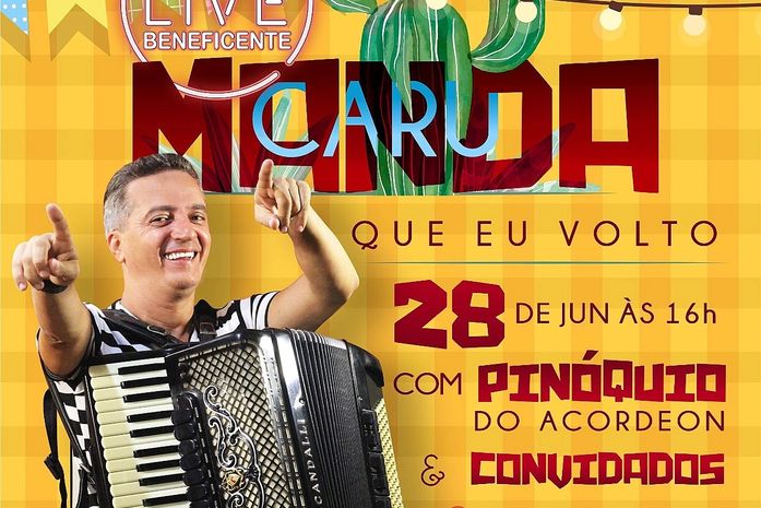 Quadrilha Mandacaru de São Luís do Quitunde, AL, faz live beneficente com show de forró