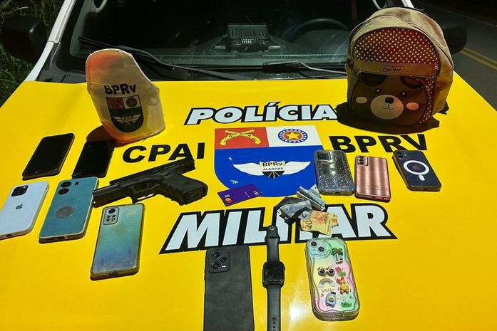 Trio é preso por suspeita de série de roubos em Paripueira