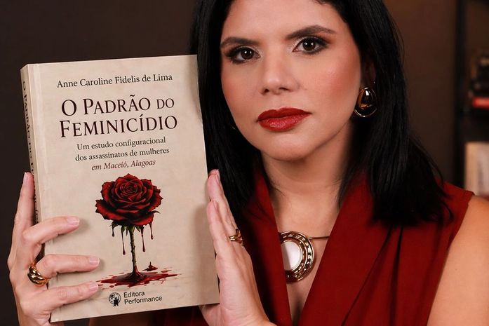Advogada alagoana lança livro sobre padrões do feminicídio e desafios no enfrentamento da violência contra mulheres