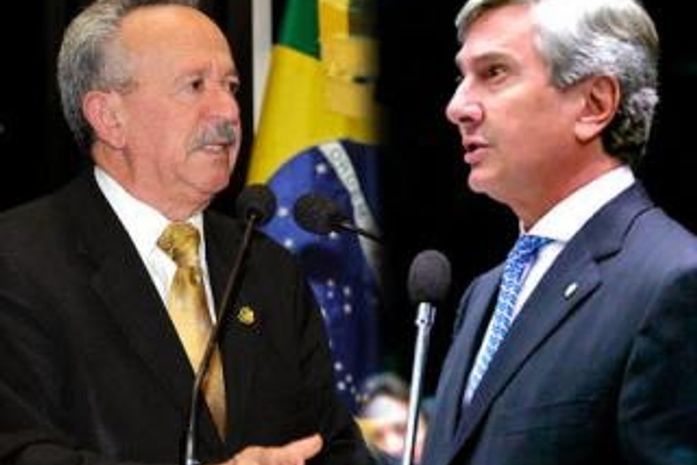 Benedito de Lira e Fernando Collor