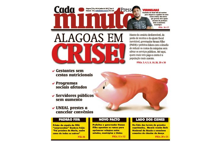 Capa da Edição nº 85 do CadaMinuto Press