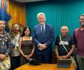 Paulão recebe lideranças indígenas