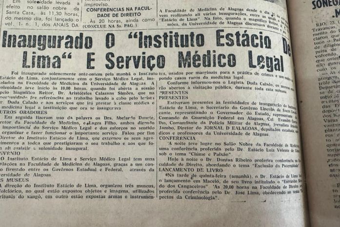 IML Estácio de Lima: 60 anos de ciência, história e humanidade a serviço da verdade