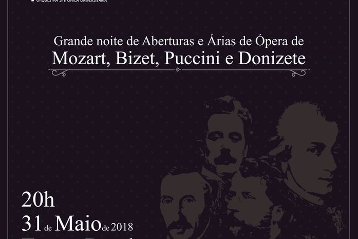 Orquestra Sinfônica da Ufal apresenta grandes clássicos da ópera mundial