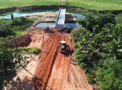 Construção da ponte na Ponta Mofina avança com início da etapa de edificação das cabeceiras