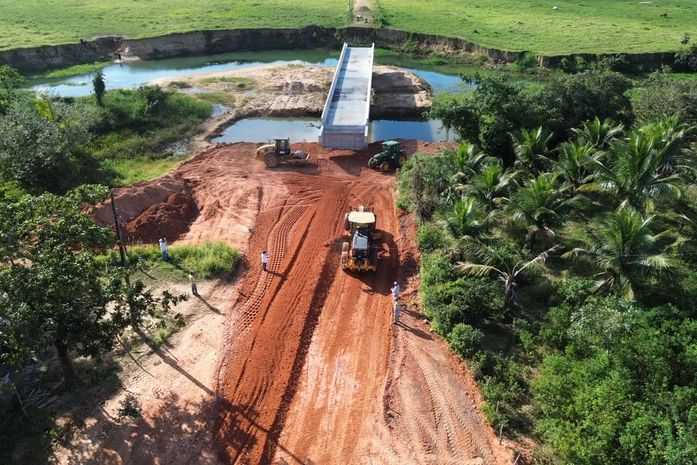 Construção da ponte na Ponta Mofina avança com início da etapa de edificação das cabeceiras
