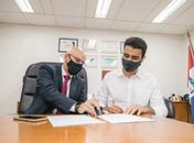 Prefeito JHC assina termo de cooperação com a PF para capacitar guardas municipais