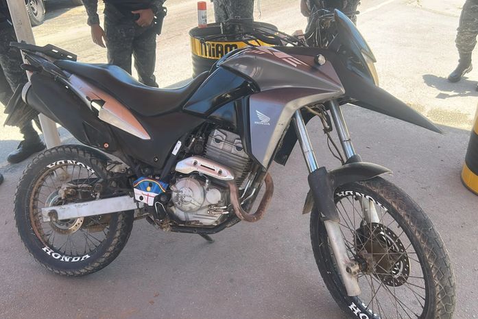 Operação Protetor Divisas apreende motocicleta adulterada em Maragogi