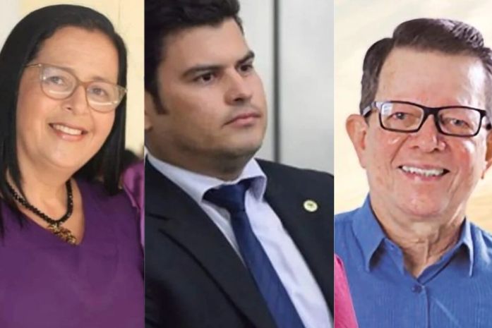 Edilza, Jairizinho e Zé Alberto