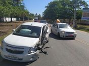 Acidente aconteceu após motorista passar mal ao volante.