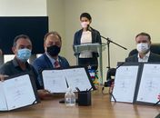 Prefeito Celino Rocha assina ordem de serviço para início do Programa Minha Cidade Linda em Anadia