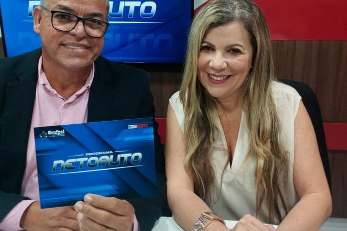 Programa Neto Auto entrevista Ana Luiza Nogueira, delegada de polícia
