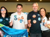 Favorito ao Senado e líder nas pesquisas, Arthur Lira é destaque em encontro de Gunnar e Mesaque com lideranças comunitárias e evangélicas de Arapiraca