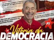 Foi com a mãe, Dona Maria,que Paulão-1313, o Dep. Federal,  aprendeu a ser firme, diante do caos 