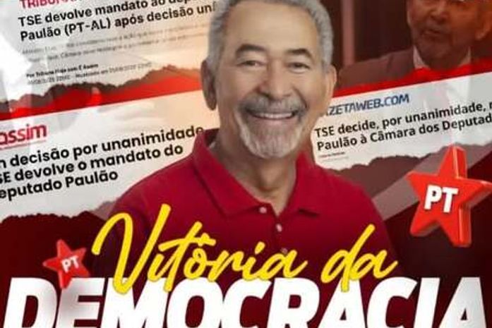 Foi com a mãe, Dona Maria,que Paulão-1313, o Dep. Federal, aprendeu a ser firme, diante do caos