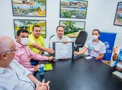 Prefeito Luciano autoriza construção de moderno ginásio poliesportivo no Manoel Teles
