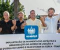Prefeitura e Governo do Estado inauguram obras em Traipu