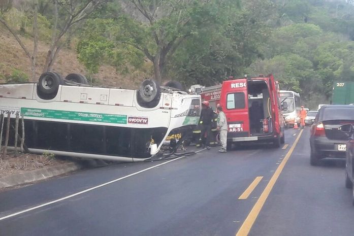 Equipes do Bombeiro e Samu estiveram no local