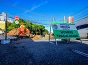 Rua no Farol é interditada parcialmente para obra