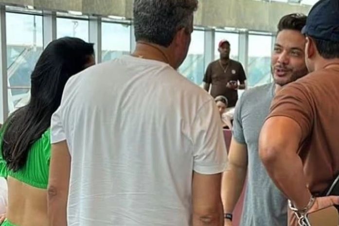 Lira conversa com Wesley Safadão