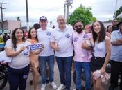 Lucas Barbosa participa de grande adesivaço em Feira Grande ao lado do prefeito Dário e lideranças políticas