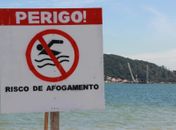 Risco de afogamento