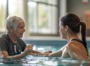 Vagas gratuitas abertas: fisioterapia em piscina aquecida oferece benefícios à comunidade na Estácio

