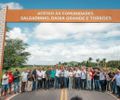 Comunidades rurais de São José da Tapera ganham acesso asfaltado