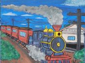 Alunos são estimulados a conhecer a importância da ferrovia em Rio Largo com exposição de trabalhos escolares na estação da cidade