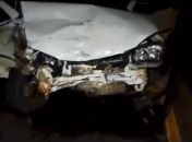 Colisão entre carro e carreta deixa motorista ferido no Agreste