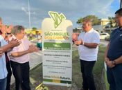 Prefeito George Clemente entregou 4 praças com nova urbanização