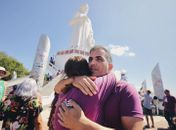 Com mais de 1.500 fiéis, caravana de Pilar é a maior romaria da história de Alagoas

