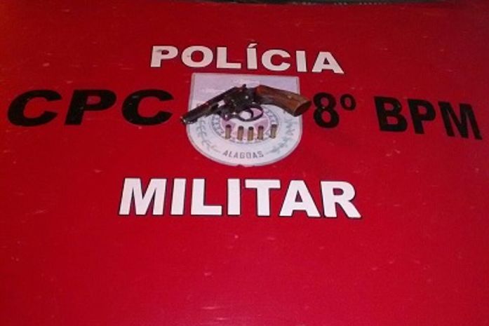 Arma apreendida durante ação