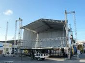 Estrutura da festa de emancipação política de Matriz de Camaragibe está sendo montada
