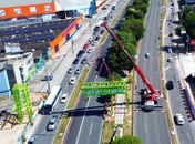 Durval de Góes Monteiro terá trecho interditado para instalação de parte da passarela do Canaã