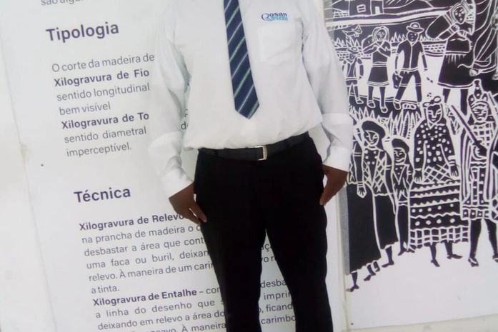 Cursar uma Faculdade é sonho que vou realizar- afirma Jozivan, o encarregado da turma do Palácio República dos Palmares.