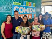 Alimento na mesa e cuidado com as famílias: Prefeitura de Branquinha realiza mais uma entrega do Comida na Mesa