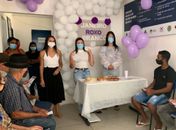 Saúde de Santana do Mundaú promoveu ações em alusão ao Janeiro Branco e Roxo
