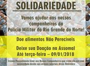 Policiais de AL criam campanha para apoiar aos militares e civis do RN