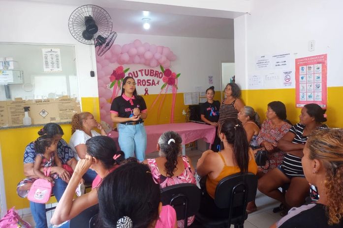 Unidades Básicas de Saúde de Delmiro Gouveia seguem com programação especial para o Outubro Rosa