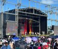 Festa de Pentecostes reúne mais de 15 mil católicos no estacionamento do Jaraguá