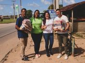 Prefeita Lívia Carla leva Esperança e Solidariedade às Famílias Carentes de Santa Luzia