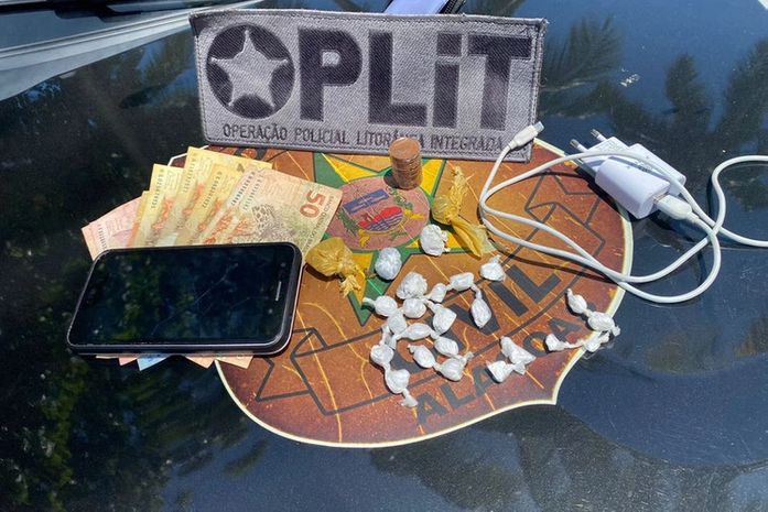 Foragido é preso na Pajuçara e confessa envolvimento com tráfico de drogas e facção