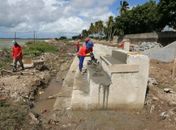 Obras da primeira etapa de Urbanização da Orla Lagunar avançam em Marechal Deodoro