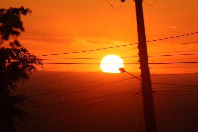 Pôr-do-Sol na Serra do Goiti vira atrativo para palmeirenses
