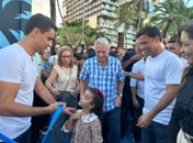 JHC inaugura nova orla do Porto em ato marcado por simbolismo e força política no PSDB