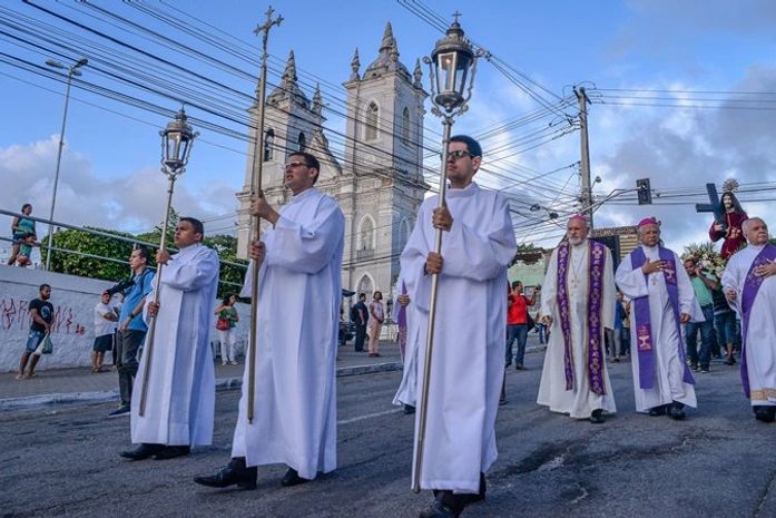 Procissão na Semana Santa
