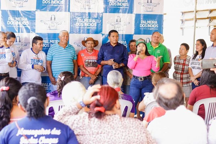 Karla: Que tenhamos um ano rico e com muita fartura, especialmente na roça dos palmeirenses e alagoanos